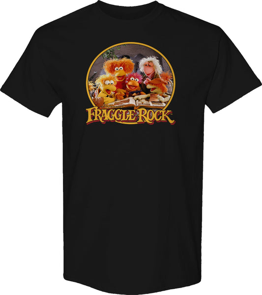 Retro Group Circle Fraggle Rock T-Shirt