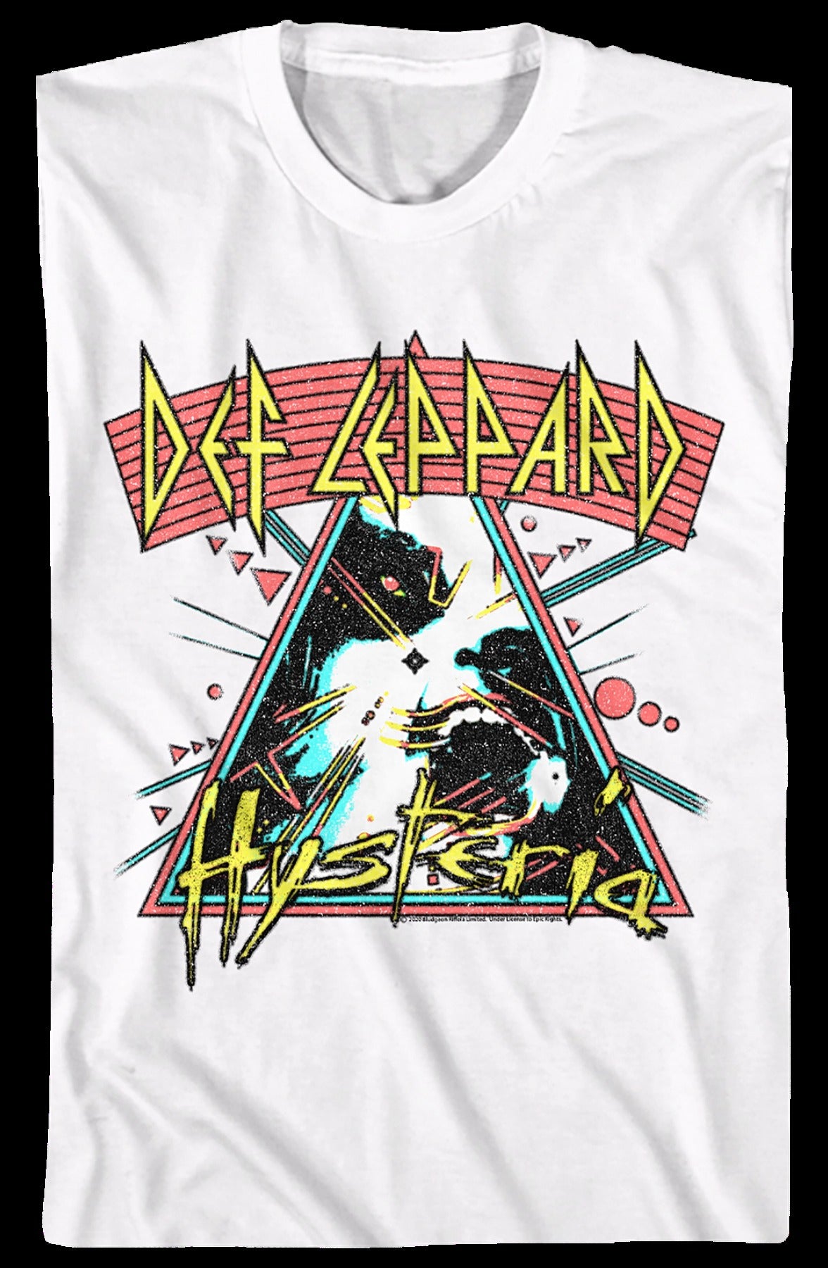 Retro Hysteria Def Leppard T-Shirt
