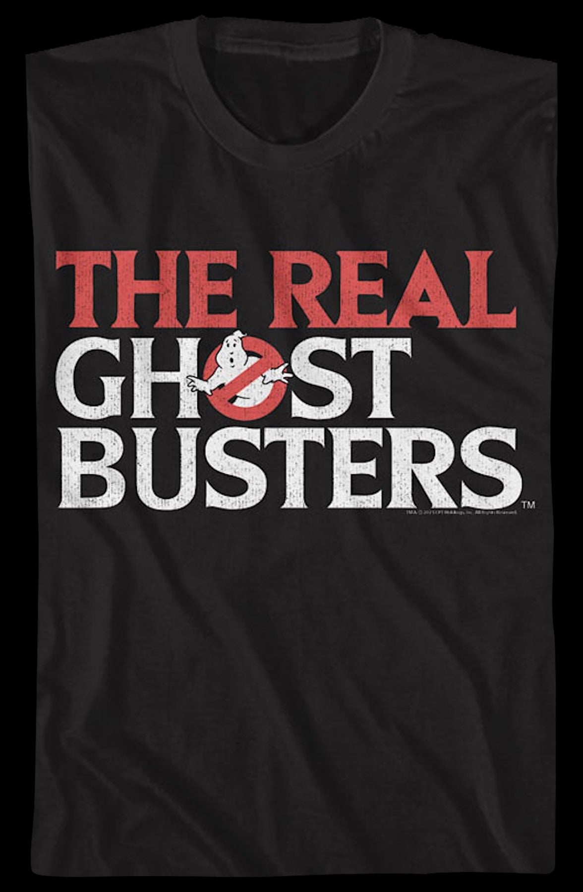 Retro Logo Real Ghostbusters T-Shirt