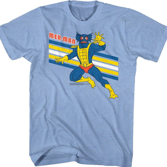 Retro Mer-Man Masters of the Universe T-Shirt