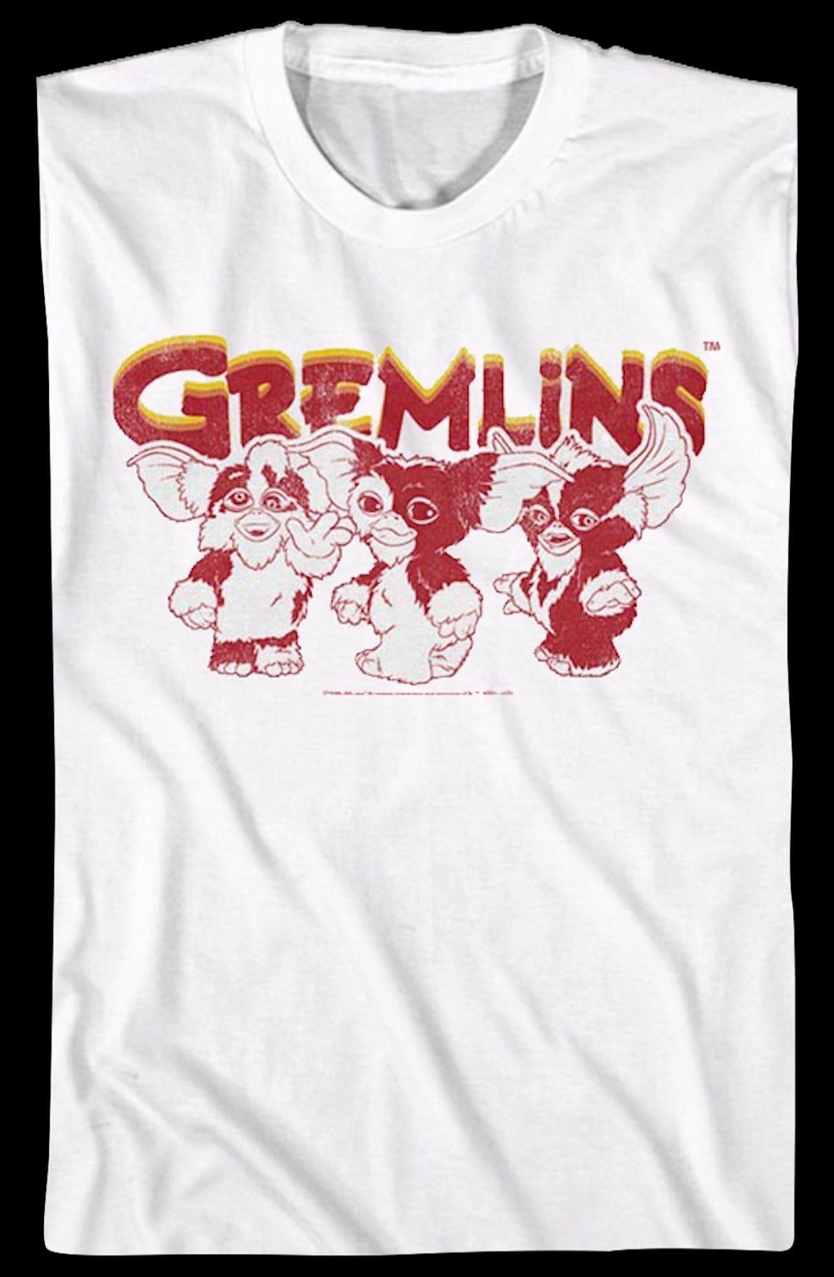 Retro Mogwai Poses Gremlins T-Shirt