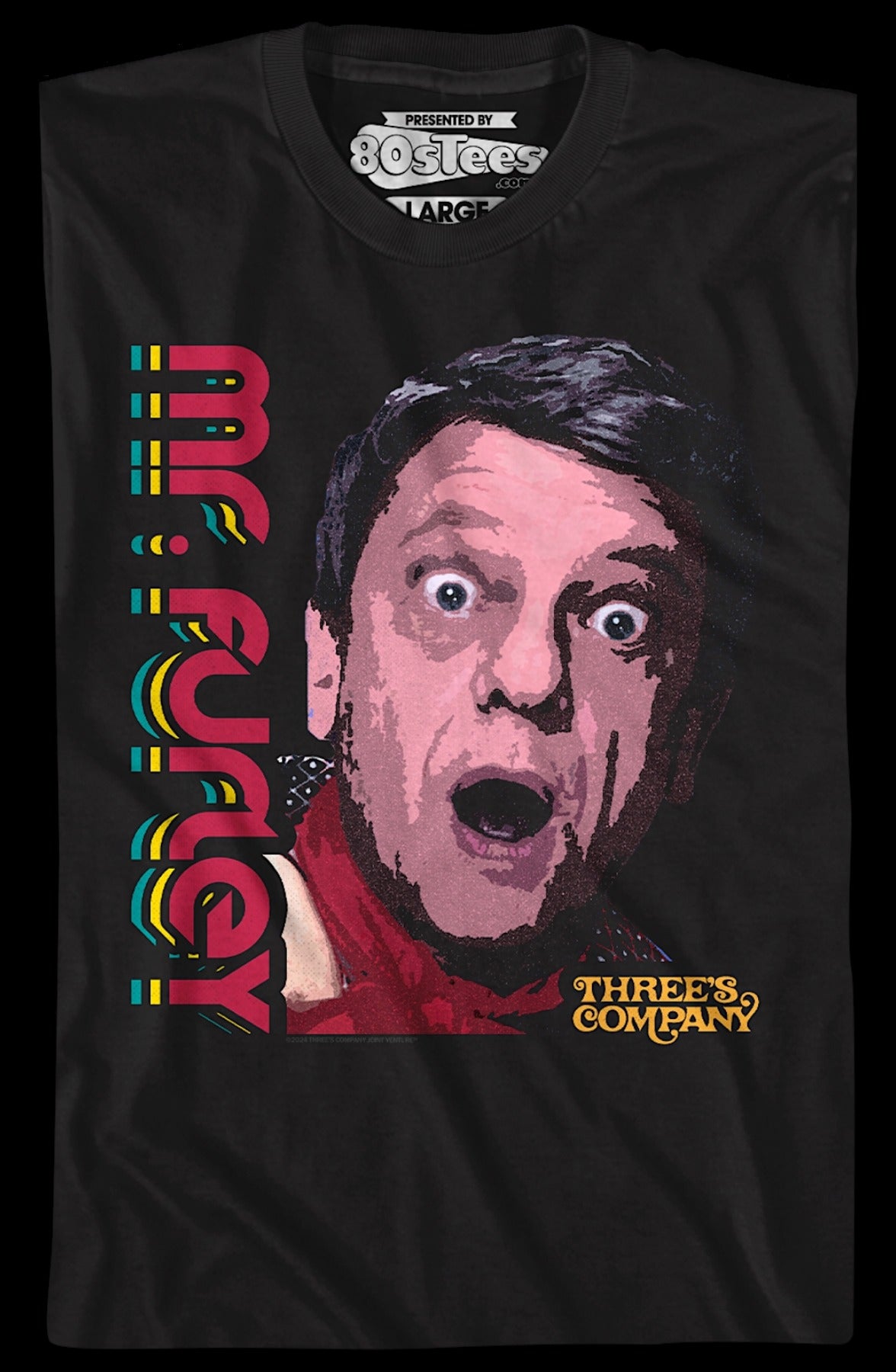 Retro Mr. Furley Three's Company T-Shirt