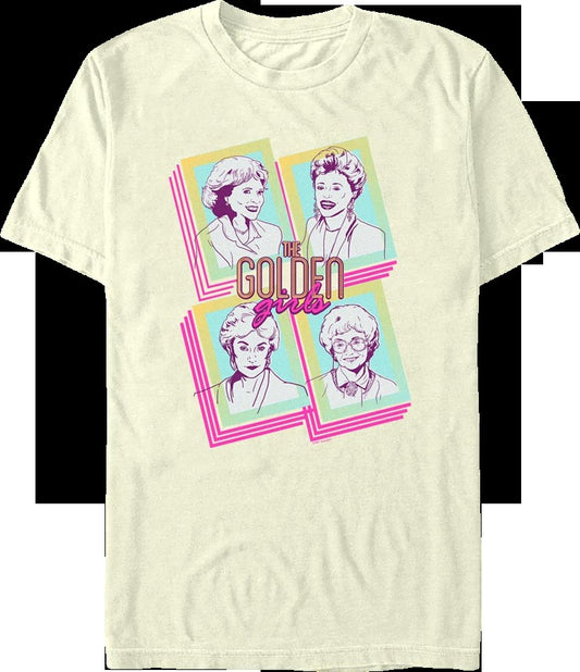 Retro Photos Golden Girls T-Shirt