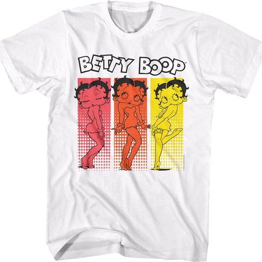 Retro Poses Betty Boop T-Shirt