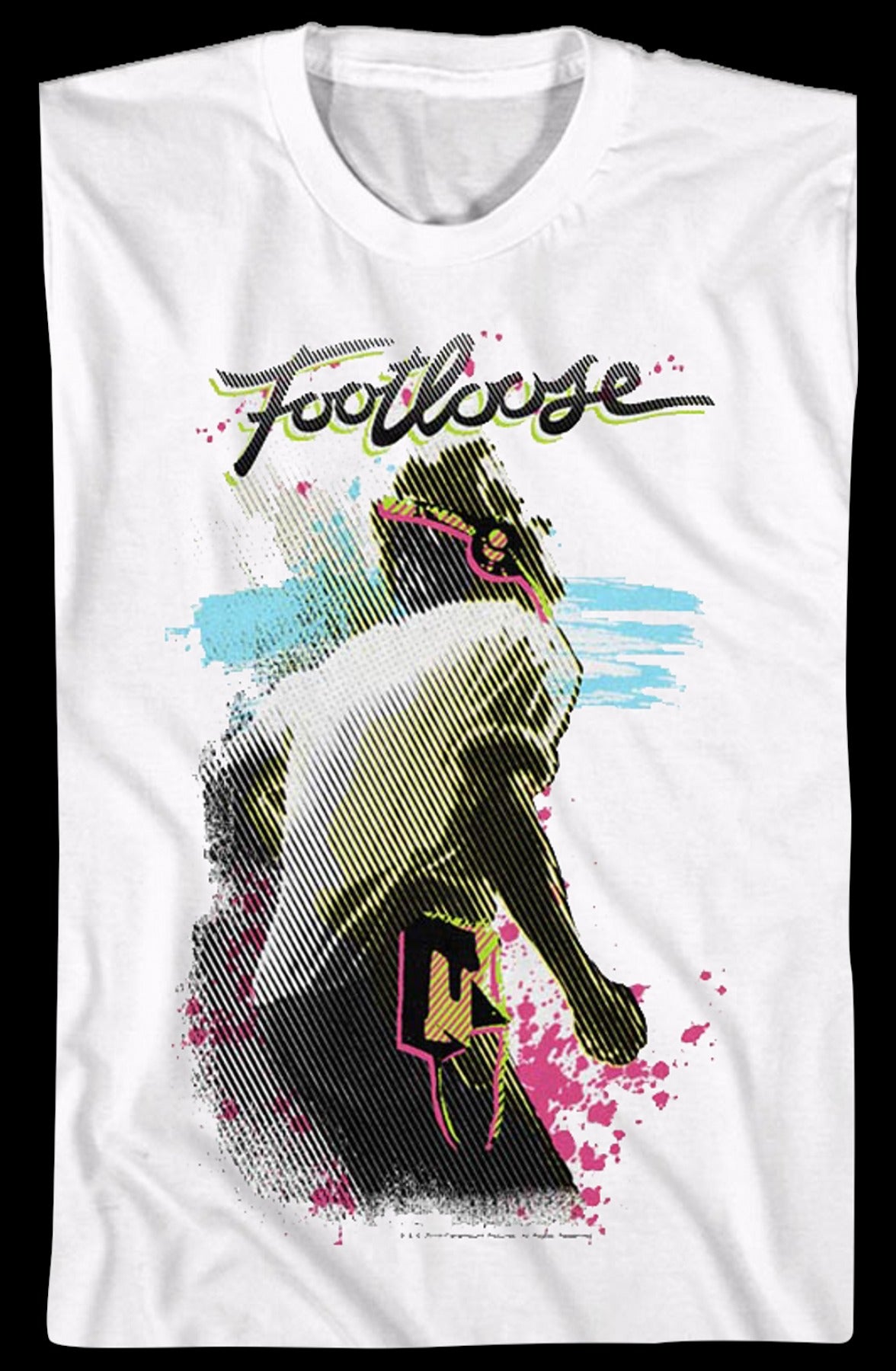 Retro Poster Footloose T-Shirt