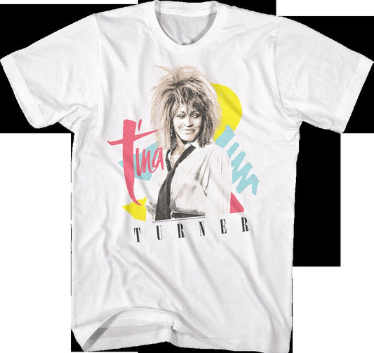 Retro Shapes Tina Turner T-Shirt