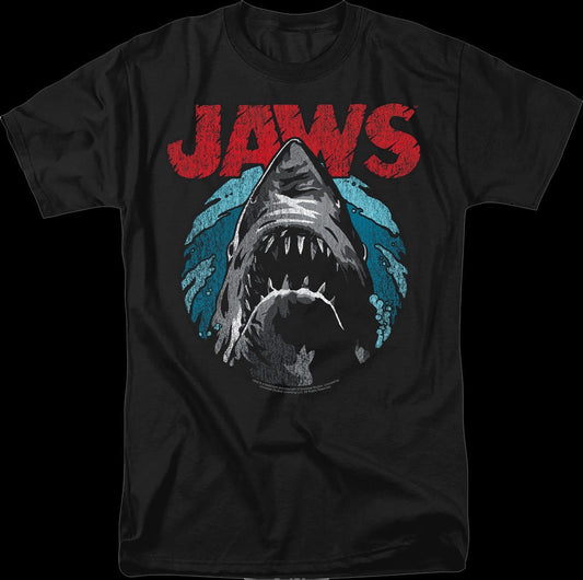 Retro Shark Attack Jaws T-Shirt