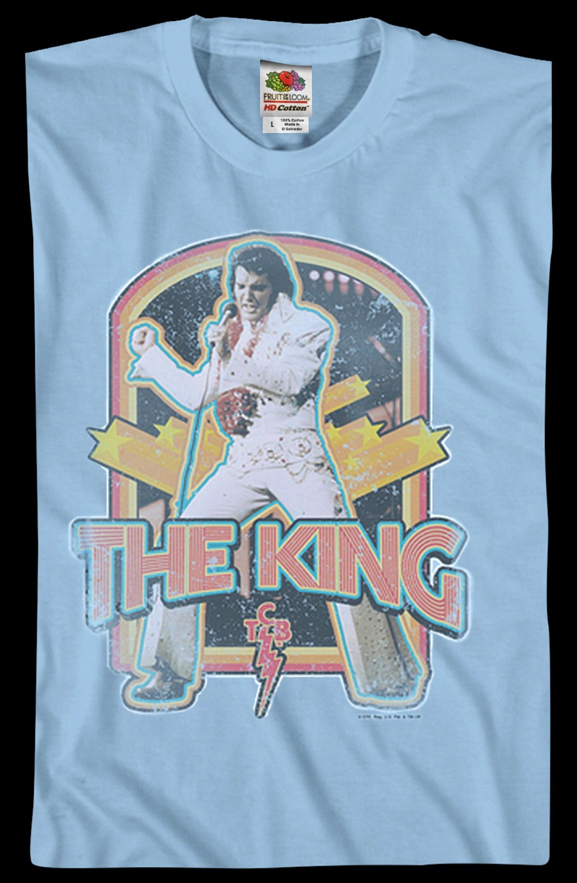 Retro The King Elvis Presley T-Shirt