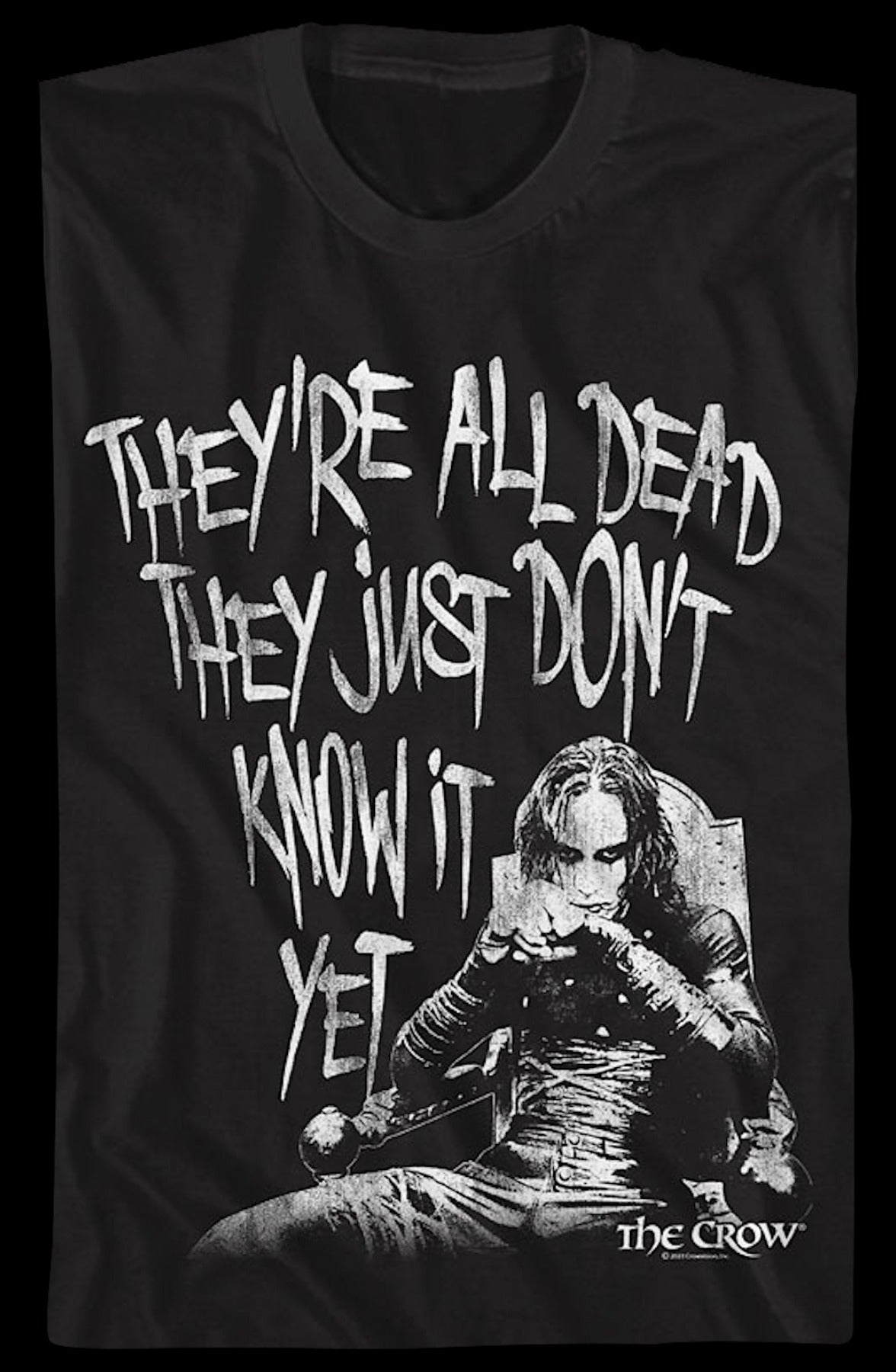 Retro They're All Dead The Crow T-Shirt