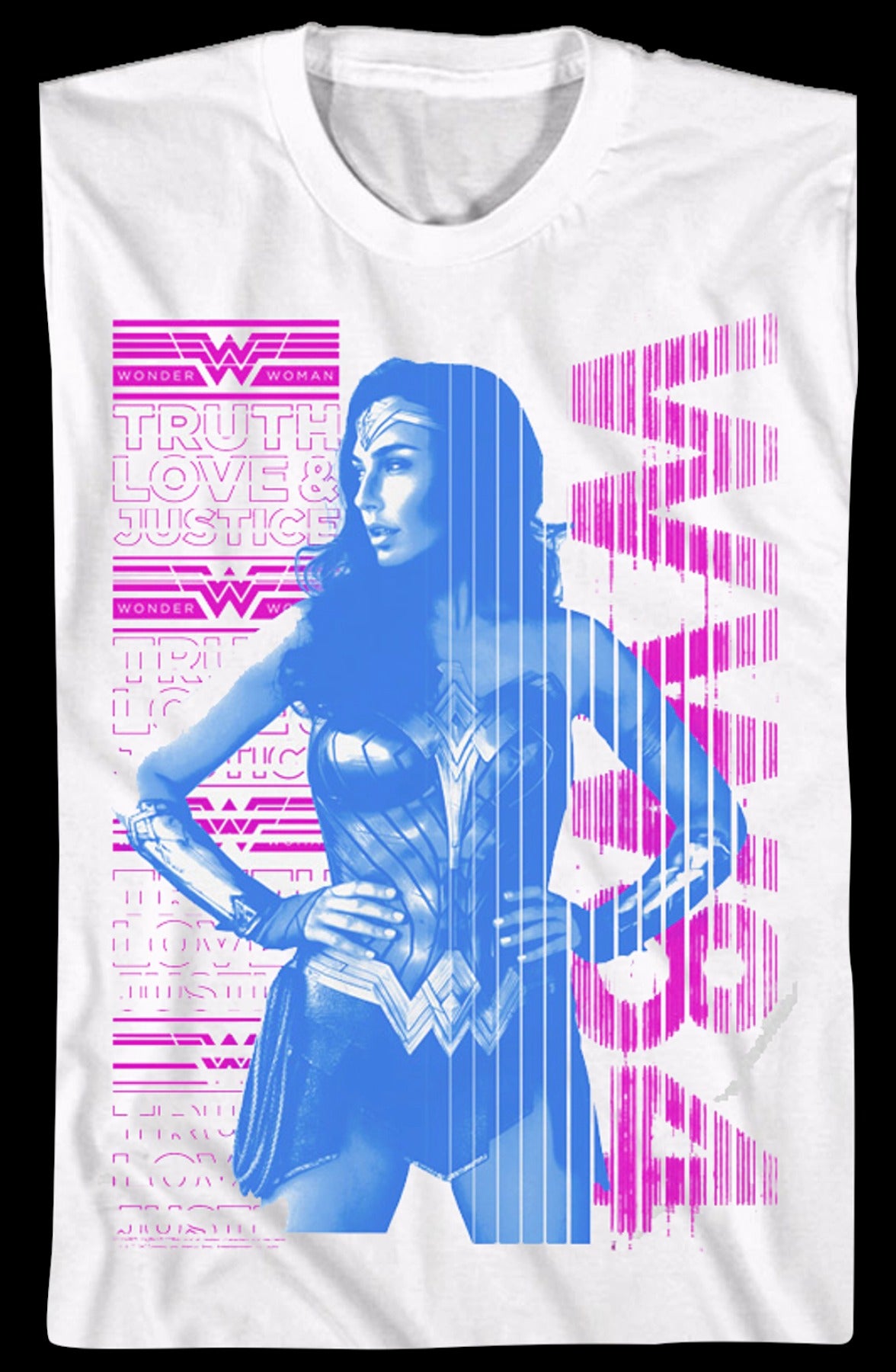 Retro Truth Love & Justice Wonder Woman 1984 T-Shirt