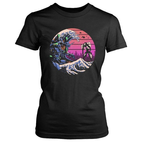 Retro Wave Eva Art Women's T-Shirt Tee