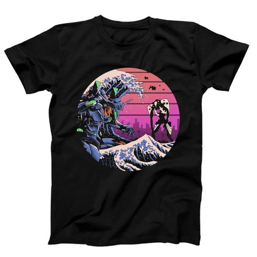 Retro Wave Eva Man's T-Shirt Tee