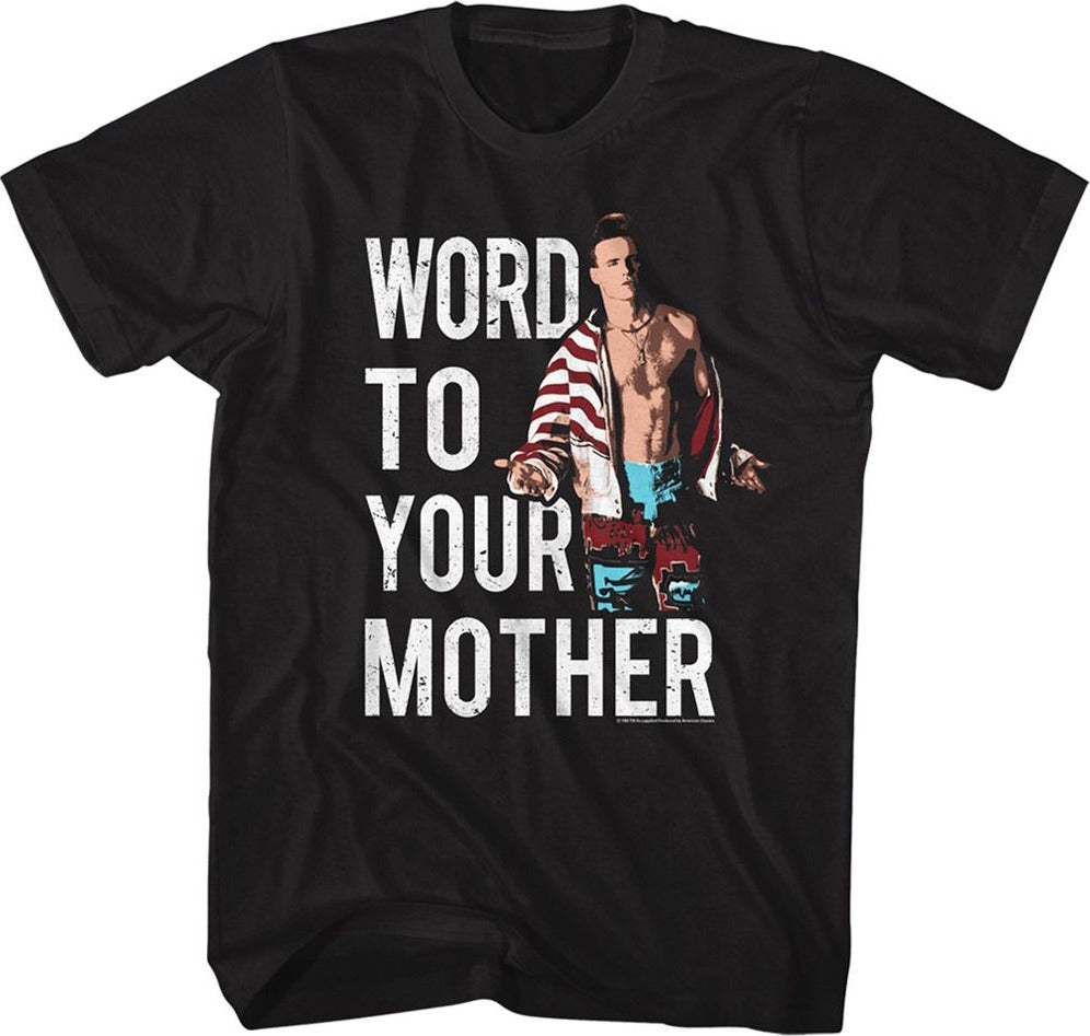 Retro Word To Your Mother Vanilla Ice T-Shirt