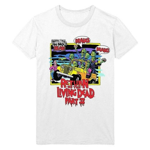 Return Of The Living Dead Part Retro Jeep Man's T-Shirt Tee