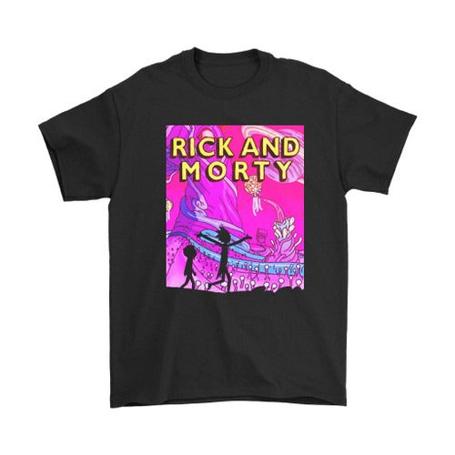 Rick And Morty Adventure Funny Marty Man's T-Shirt Tee