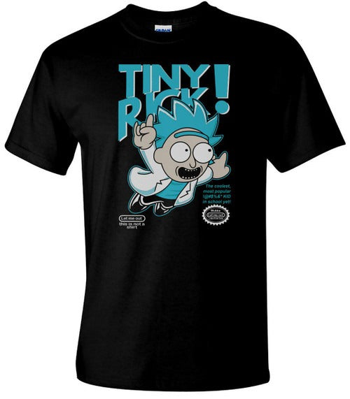 Rick And Morty Funny Man's T-Shirt Tee