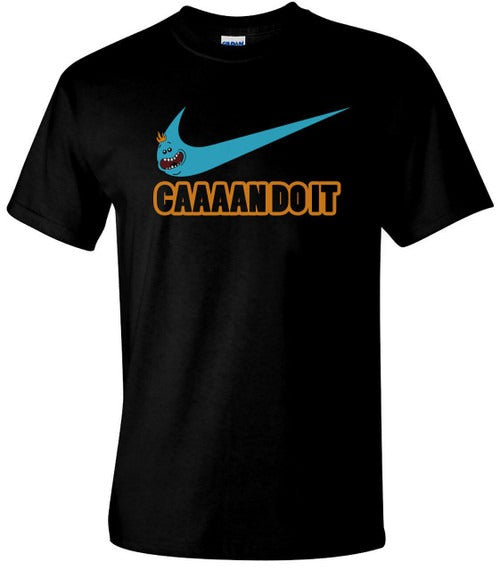Rick And Morty Funny Mr Meeseeks Caaaan Do Man's T-Shirt Tee