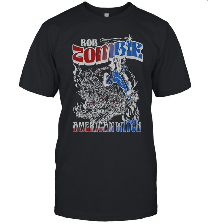Rob Zombie American Wild Witch T-Shirt