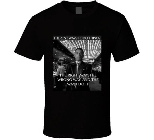 Robert De Niro Casino Gangster Movie Man's T-Shirt Tee