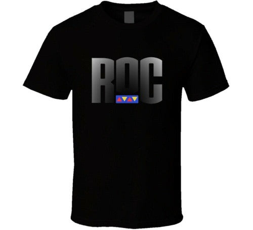 Roc Retro Tv Show Logo Hip Hop Man's T-Shirt Tee