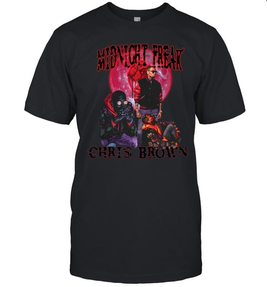Chris Brown Midnight Freak S/S Unisex T-Shirt