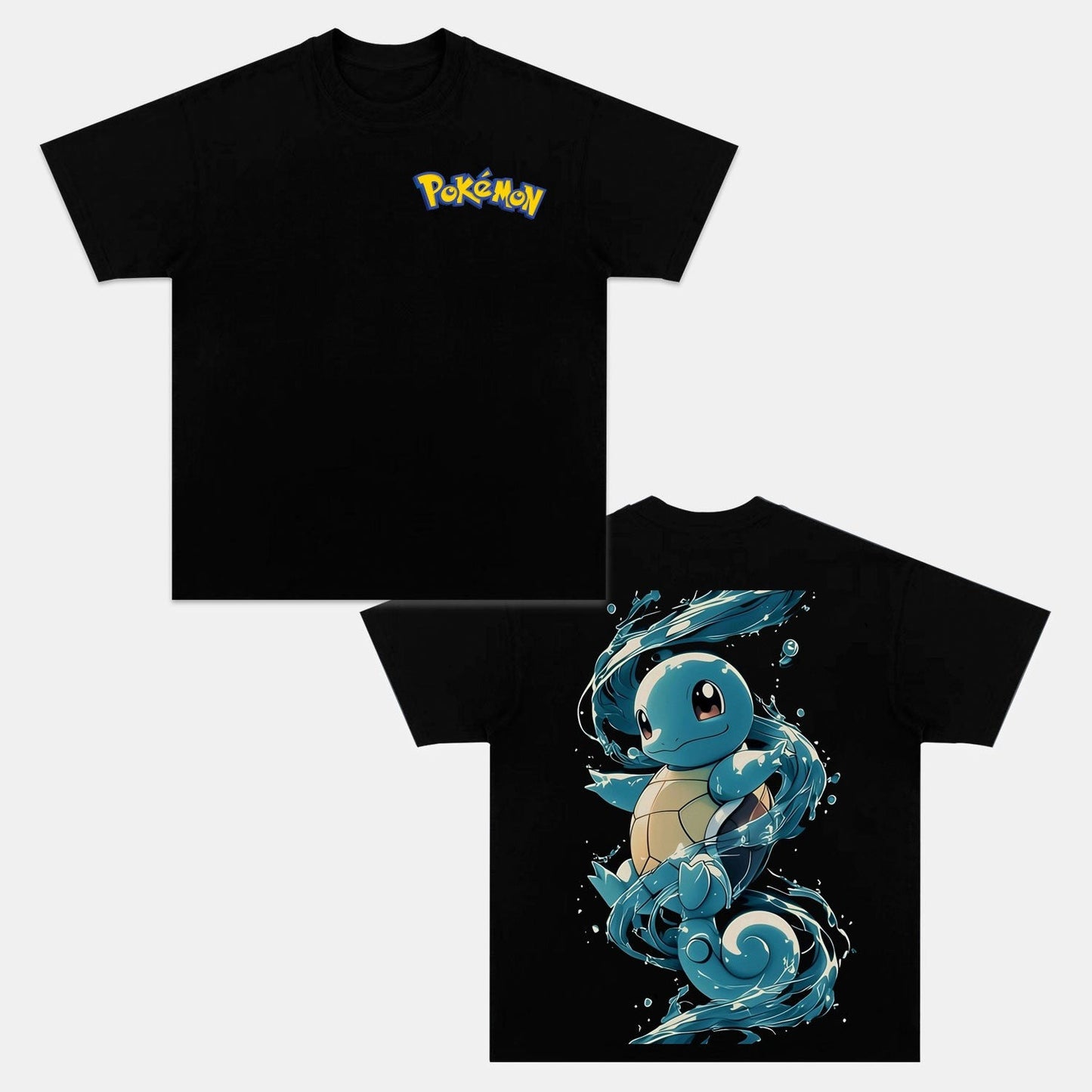 SQUIRTLE UNISEX ANIME INSPIRED VINTAGE T-SHIRT丨POKÉMON Style001