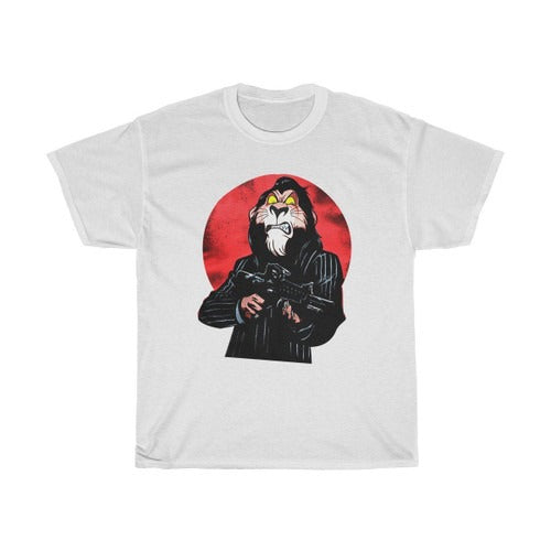 Scarface Funny Lion King Scar Man's T-Shirt Tee
