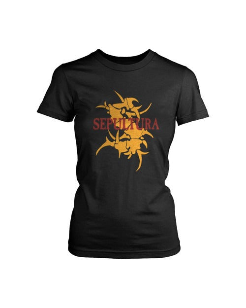 Sepultura Arise Soulfly Logo Women's T-Shirt Tee