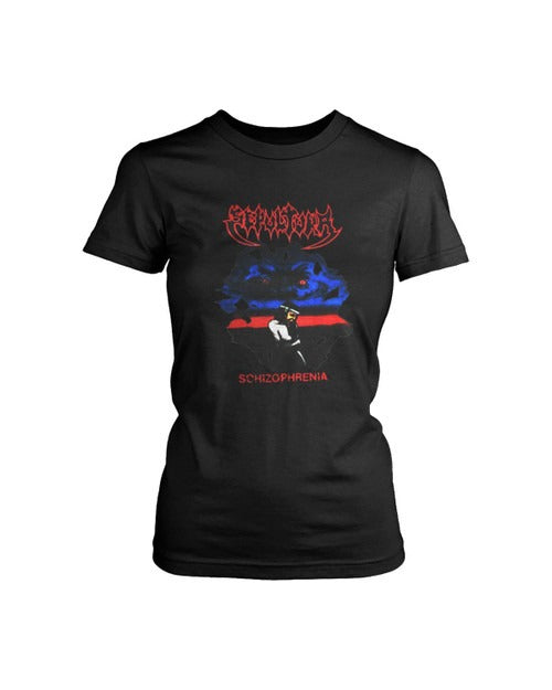 Sepultura Schizophrenia Women's T-Shirt Tee