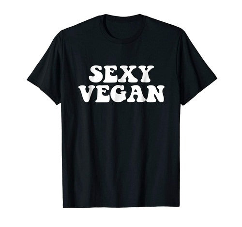 Sexy Vegan Man's T-Shirt Tee