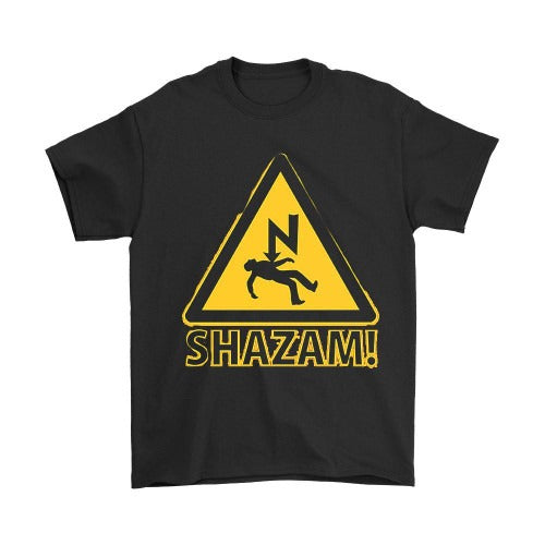 Shazam Attention Man's T-Shirt Tee