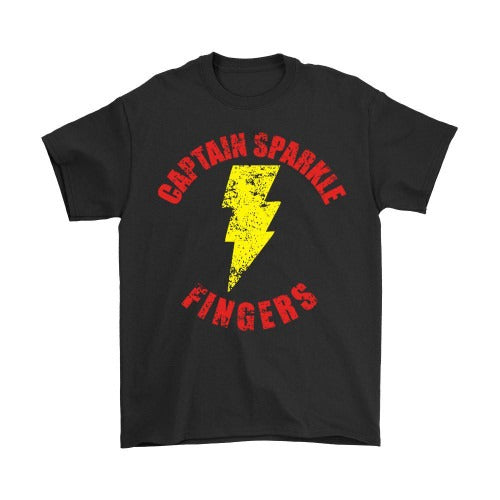Shazam Captain Sparkle Fingers Man's T-Shirt Tee