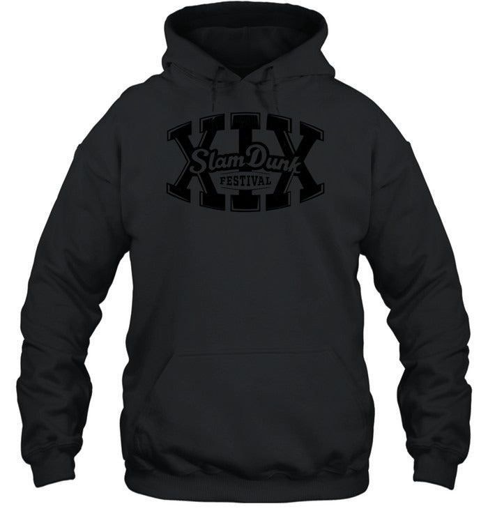 Slam Dunk XIX Black Unisex Hoodie