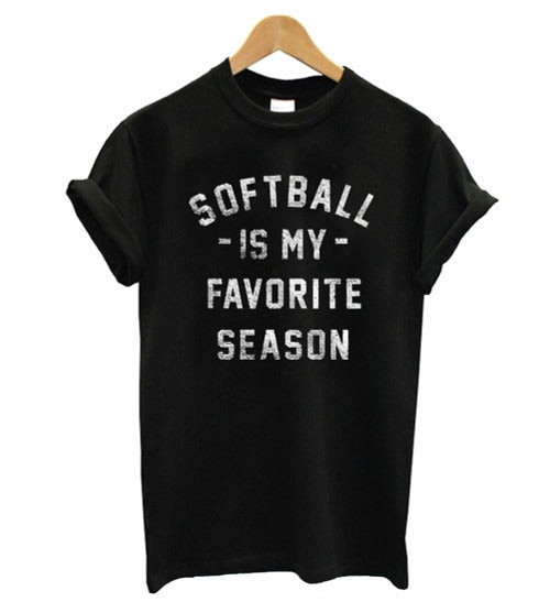 Softball Is My Favorite Sea Women's T-Shirt Tee
