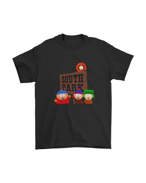 South Park Group Funny Cartoon Man's T-Shirt Tee