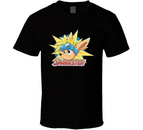 Sparkster Snes Retro Video Game Man's T-Shirt Tee