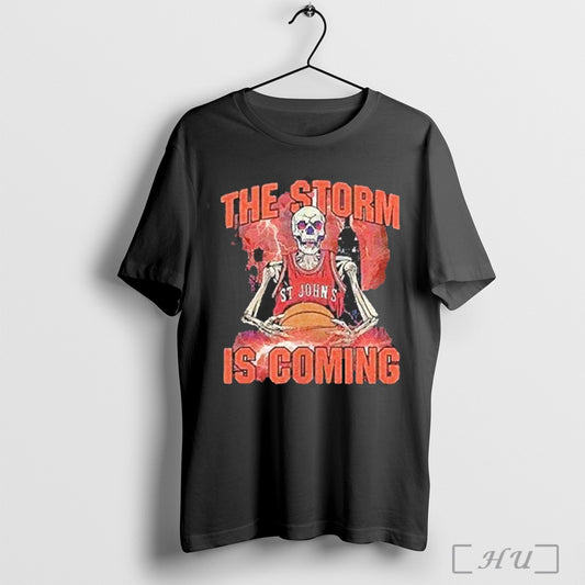 St Johns The Storm Is Coming New York Knicks 2025 T Shirt Sweatshirt
