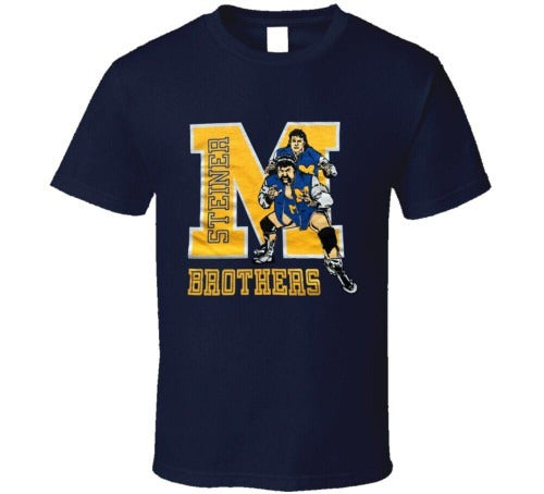 Steiner Brothers Tag Team Retro Wrestling Man's T-Shirt Tee