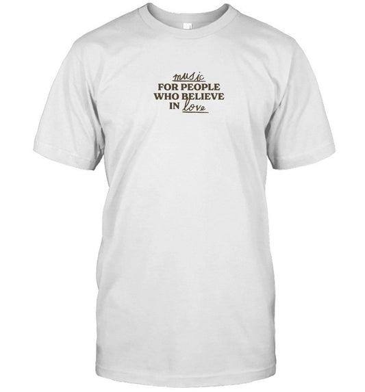 T Shirt Joe Jonas Music For People Who Believe In Love