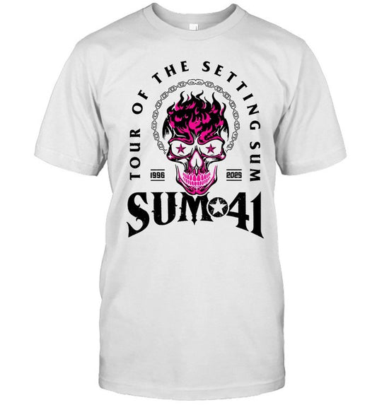 T Shirt Tour of The Setting Sum 41