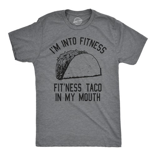Taco Funny Humorous Gym Man's T-Shirt Tee