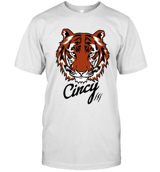 Teddy K Cincy The Tiger Head T-Shirt