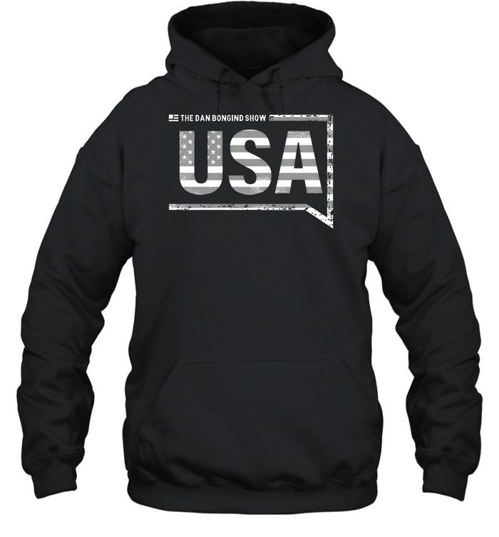 The Dan Bongino Show The Dan Bongino Show USA Unisex Hoodie