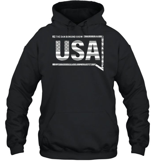 The Dan Bongino Show The Dan Bongino Show USA Unisex Hoodie