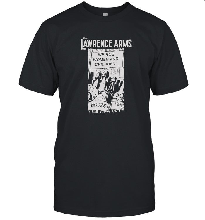 The Lawrence Arms Booze Unisex T Shirt