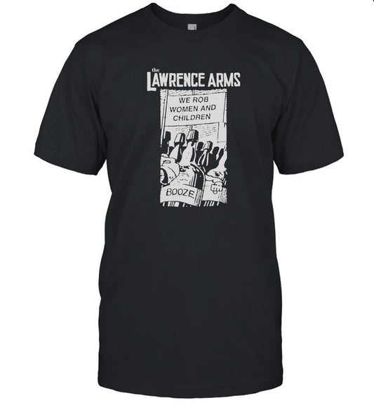 The Lawrence Arms Booze Unisex T Shirt