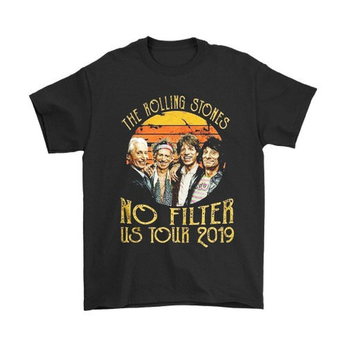 The Rolling Stones No Filter Us Tour 2019 Retro Man's T-Shirt Tee