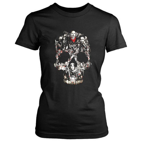 The Walking Dead Aufkleber Women's T-Shirt Tee