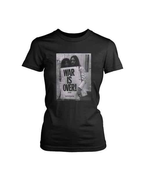 The War Is Over John Lennon Retro Women's T-Shirt Tee