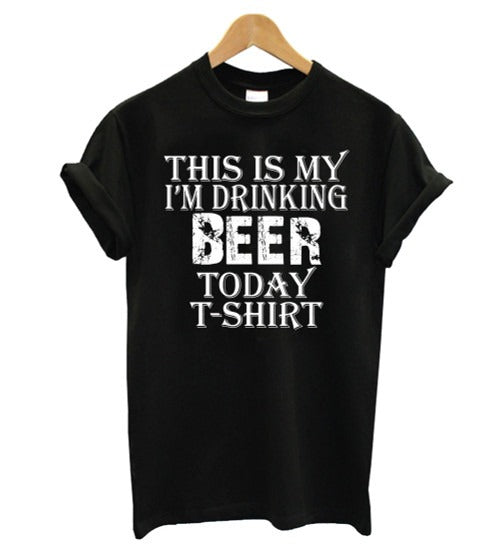 This My I Am Drinking Funny Beer Men's T-Shirt Tee